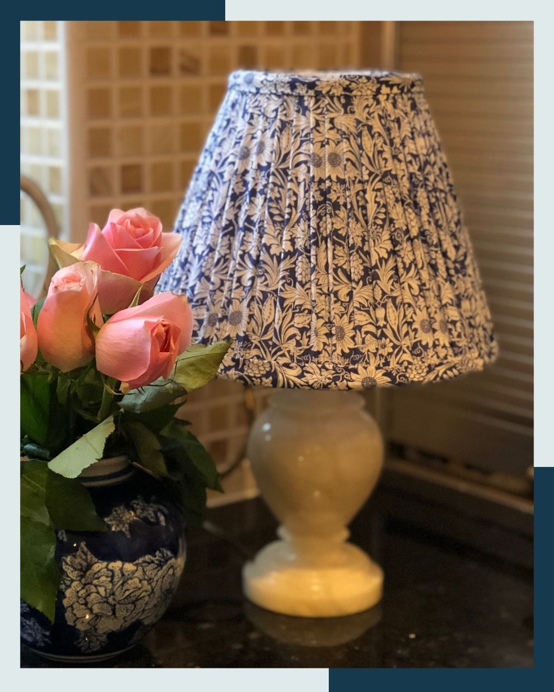 Gathered/Pleated Lampshade