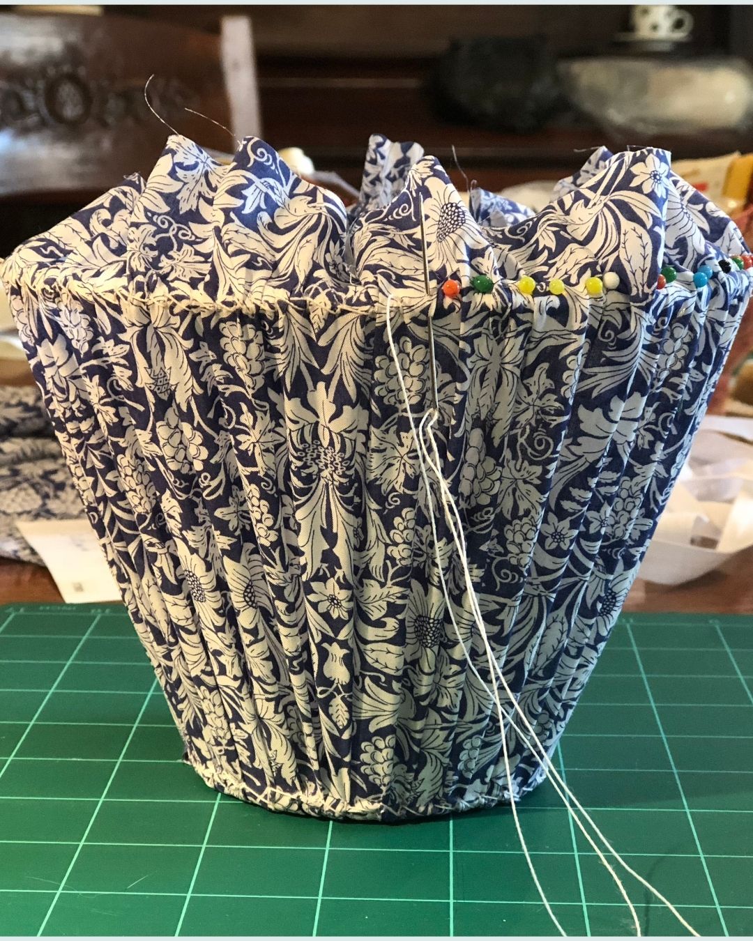 Gathered/Pleated Lampshade
